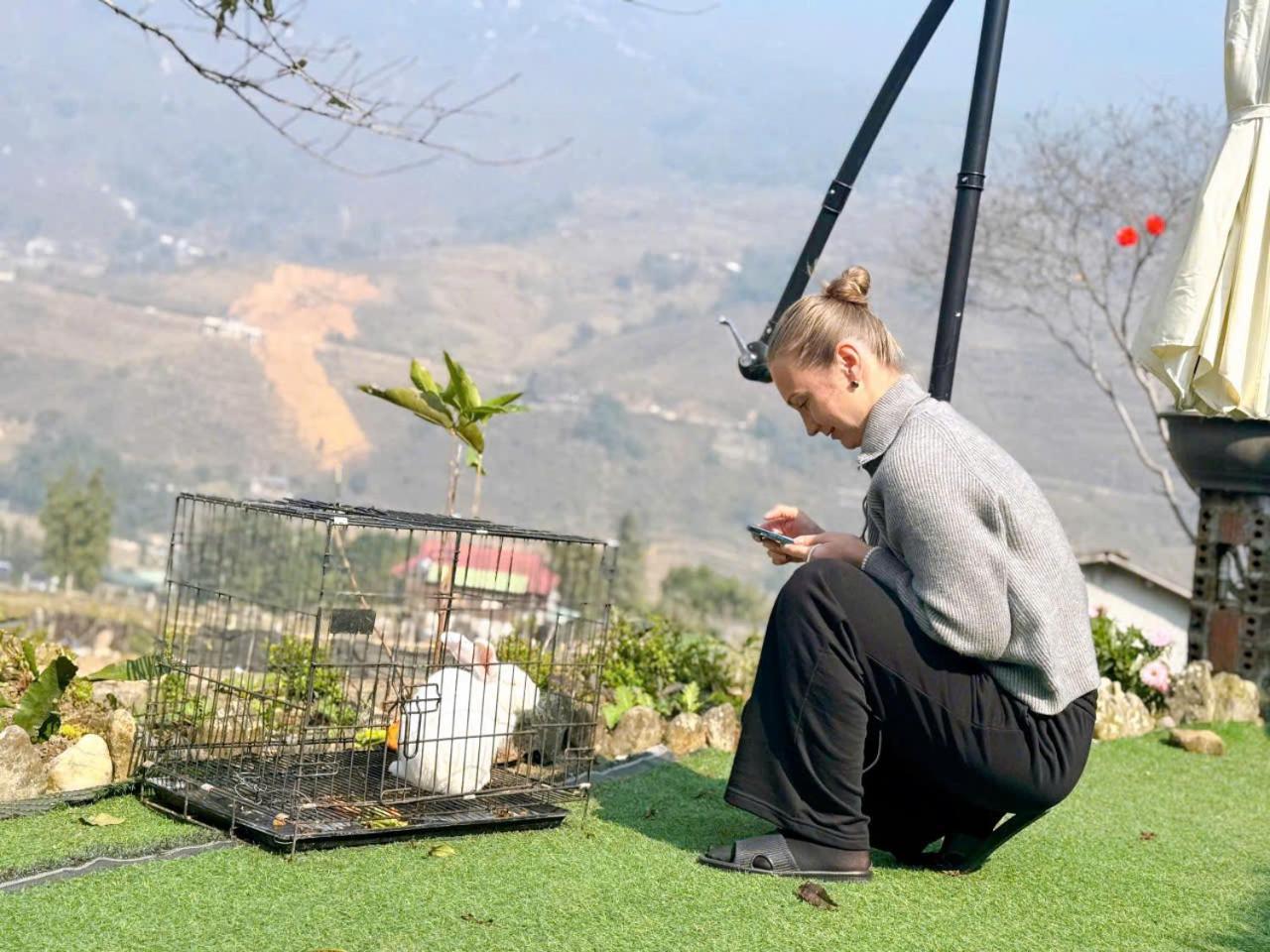 Bed and Breakfast Sapa Eco Hugo Экстерьер фото